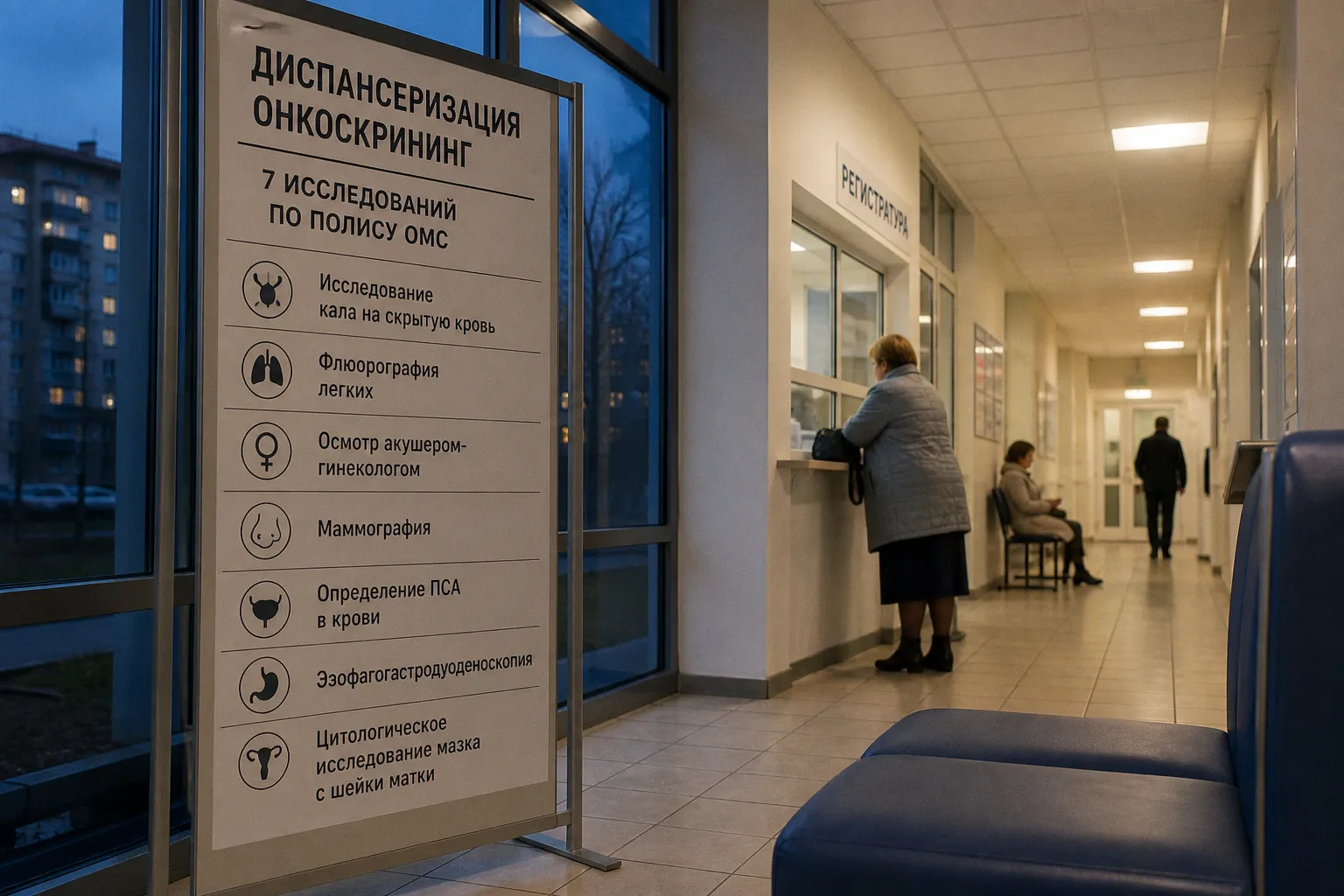 Бесплатные онкоскрининги по полису ОМС: полный список обследований и график их прохождения