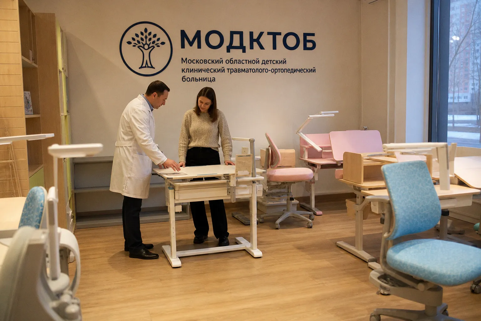 Здоровье спины и глаз: пять правил выбора школьного стола от ортопеда МОДКТОБ